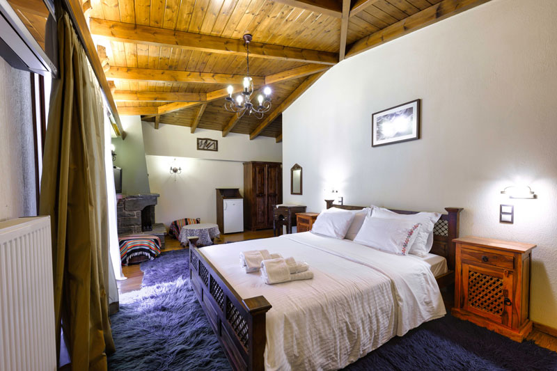 δίκλινα δωμάτια στα Τζουμέρκα