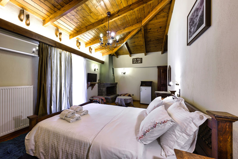 δίκλινα δωμάτια στα Τζουμέρκα