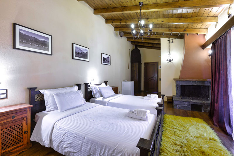 τρίκλινα δωμάτια στα Τζουμέρκα